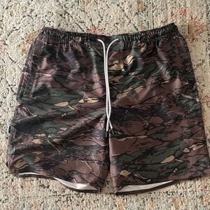 Stance Multicolor/Camo Patterned Shorts